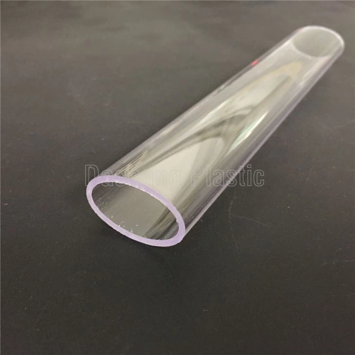 Round Clear Pc Plastic Tube
