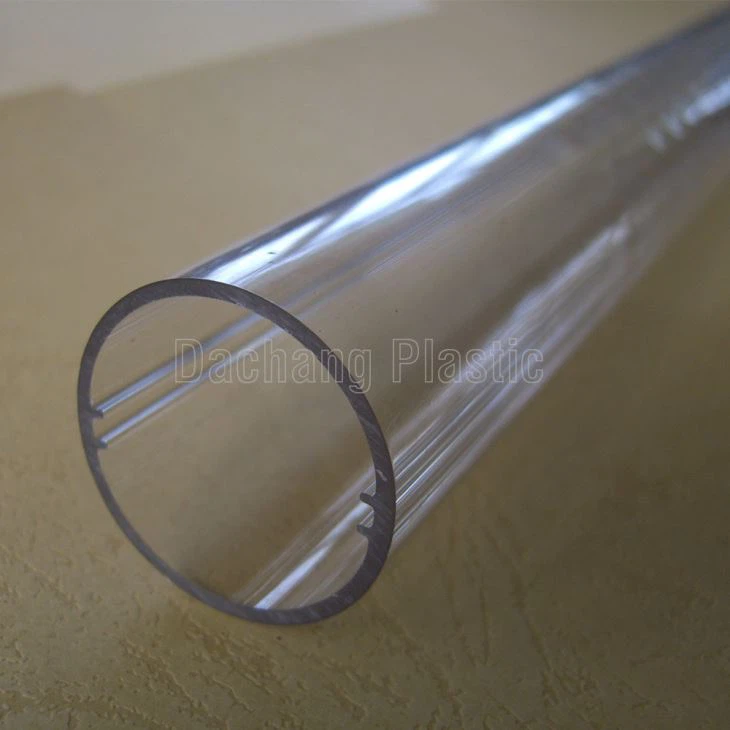 Round Clear Pc Plastic Tube